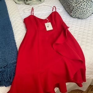 LIKELY SIZE 8 (fits like 4) RED DRESS